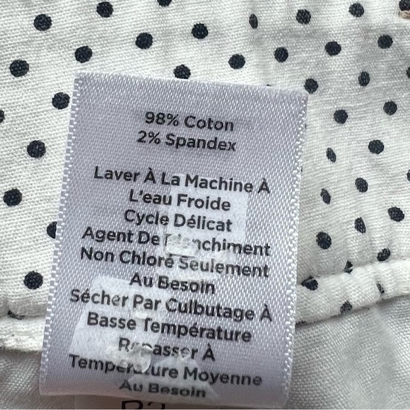 Talbots Perfect Crop Pants 2P Beige Khaki Women’s Capris - Picture 5 of 7